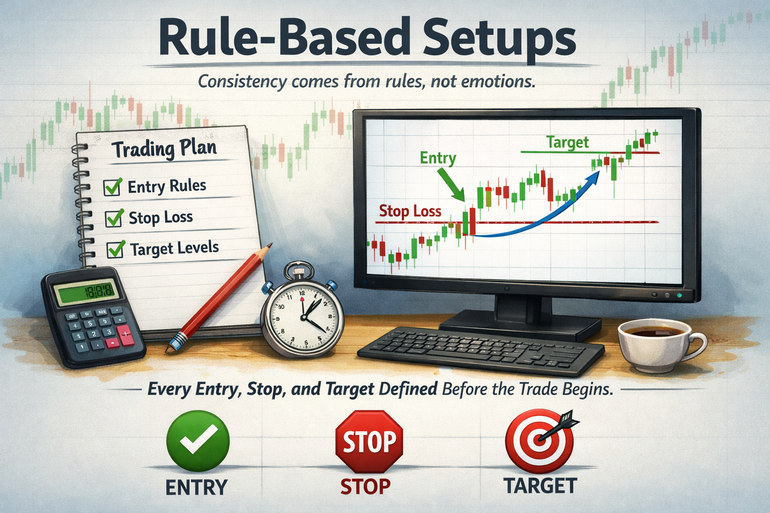 Rule based trading setup